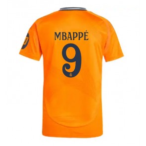 Real Madrid Kylian Mbappe #9 Bortatröja 2024-25 Kortärmad